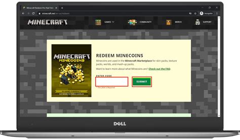 Log in to your MinecraftMojang account. . Minecoins redeem code free